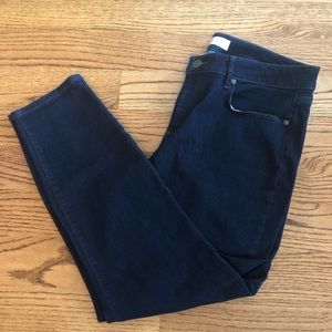 LOFT Curvy Skinny Dark Wash Jeans | Size 12